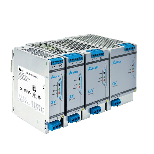 Delta DRM Series: DIN-Rail Power Supply - DRM-24V480W1PN