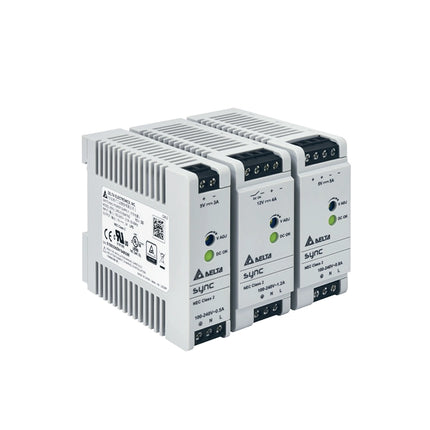 Delta DRS Series: DIN-Rail Power Supply - DRS-12V50W1N