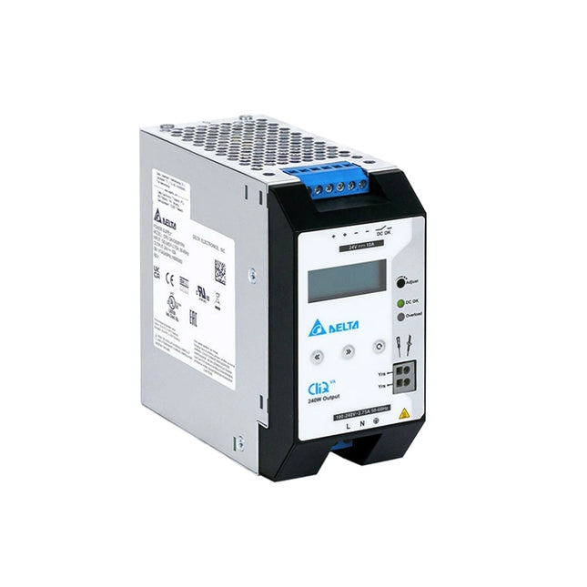 Delta DRV Series: DIN-Rail Power Supply - DRV-24V120W1PN